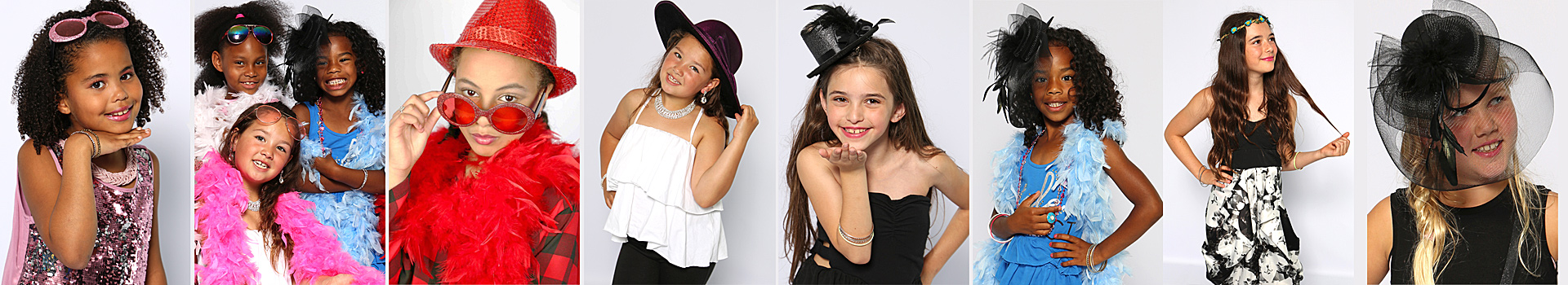 glamour make-up kinderfeestje voor meiden met modelfoto's in Almere bij Star for a Moment