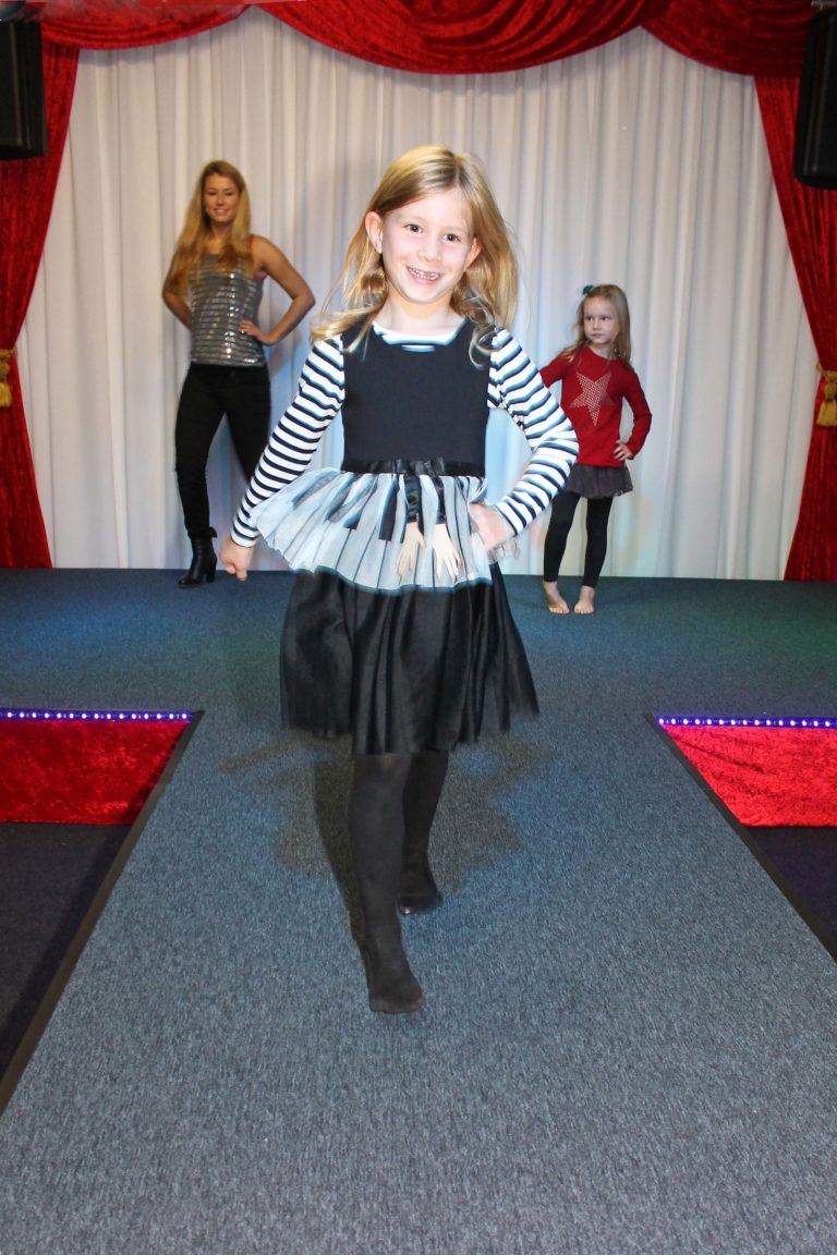 catwalk kinderfeestje met choreografie