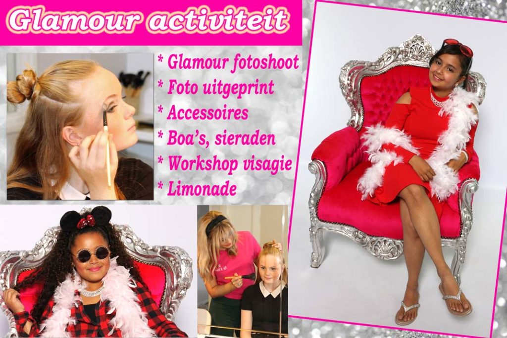 glamour fotoshoot vakantie activiteit almere