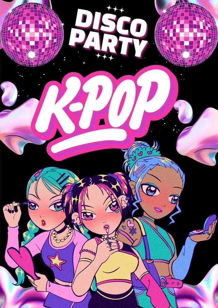 kpopfeestje kpop disco party